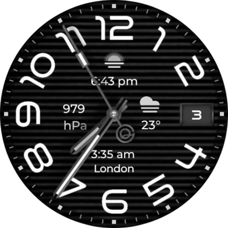 Big Analog 2 WF WearOS 5+