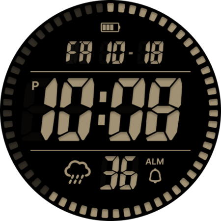 CELEST5593 Retro Digital Watch