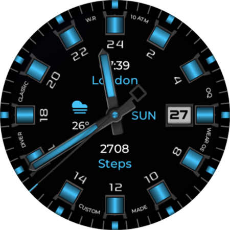 Diver Classic 20 Wear OS 4+