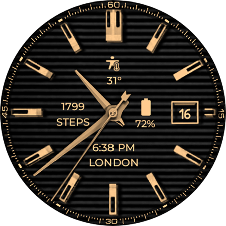 Gold Classic 1 WF Wear OS 5+