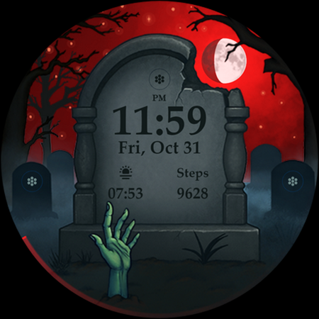 Haunted Night - Halloween face