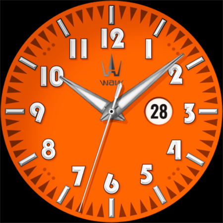 WAW006 Minimalist Analog Face