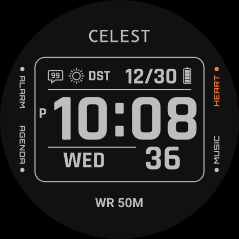 CELEST5592 Retro Digital