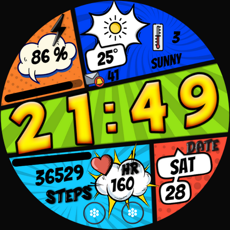 Comic Stylish Digital